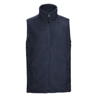 Russell Athletic Russell Heren Fleece Outdoor Gilet (Franse marine)