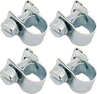 OEM Abrazaderas De Manguera De Combustible Atornillables Para Cortac&eacute;spedes, Maquinaria De Jardiner&iacute;a, Ciclomotores Y Motocicletas (6-8 Mm)