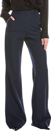 Balmain High Waist Flare Wool Pant