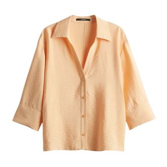 someday Zemily Blouse - Dames - Blouses & Shirts - Oranje - Maat: S Viscose