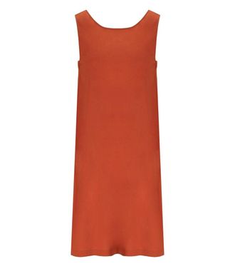 Max Mara Beachwear Campale Brick Red Kleid