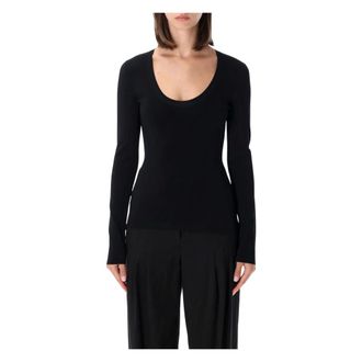 Stella McCartney Dames, Tops, Zwart, Maat: M
