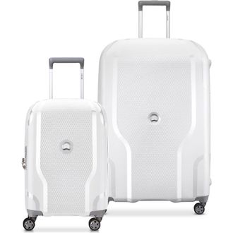 DELSEY Paris Clavel Hardside 2-Piece Expandable Luggages Set with Spinner Wheels in White at Nordstrom