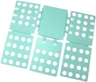 OEM Tabla Para Doblar Ropa, Sistema Organizador De Ropa, Doblador De Ropa, Tabla Plegable, 7056cm, Verde, Pl&aacute;stico