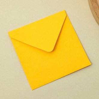 OEM Paquete De 50 Sobres Cuadrados De Colores, Dise&ntilde;o Sencillo, Sobres Multiusos, Papeler&iacute;a Creativa, Azul Real Claro, 12,5 X 12,5 Cm