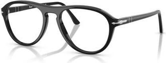 Persol 53mm Pilot optical glasses in Black at Nordstrom