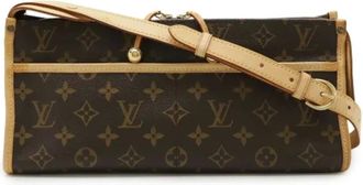 Louis Vuitton Pre-owned Cross Body Bags, female, Brown, Size: ONE SIZE Pre-owned Canvas louis-vuitton-bags