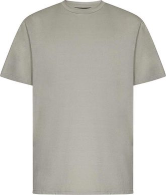 low brand Elephant Grey Stretch Crepe T-Shirt