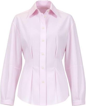 C&acirc;llas Milano Lucia Lantern sleeve shirt in Pink at Nordstrom, Size 2 It