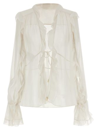 Alberta Ferretti Acetate Womens Blouse