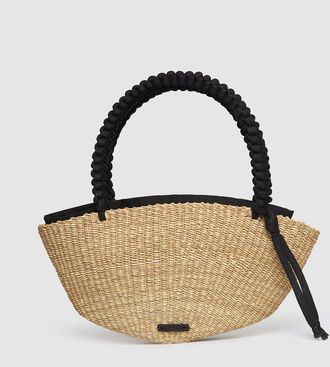 Muu&ntilde; Panier Mini Shell Noir