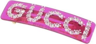 Gucci Pre-owned Accessories, female, Pink, Size: ONE SIZE Pre-owned Barrette