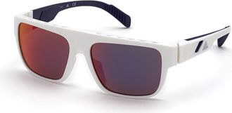 Adidas Sport SP0037 21Z Mens Sunglasses White Size 59