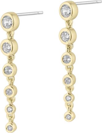 Electric Picks Womens Skyline Earrings In Gold