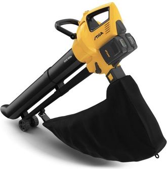 STIGA Sports Svs 100e 3 En 1 Soplador-aspirador De Hojas, Triturador, Con 2 Bater&iacute;as Y Cargador De 20 V Ah - Stiga