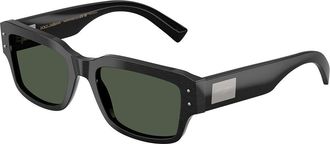 Dolce & Gabbana DG4483 Polarized 28209A Mens Sunglasses Black Size 54