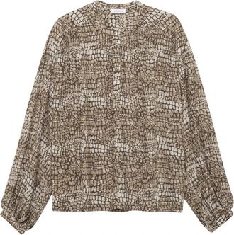 Alchemist Lea Blouse - Dames - Blouses - Groen - XL - Overhemden