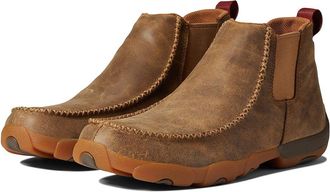 Twisted X Boots MDMG002 Mens Moccasin Shoes Bomber : 7.5 W, Leather