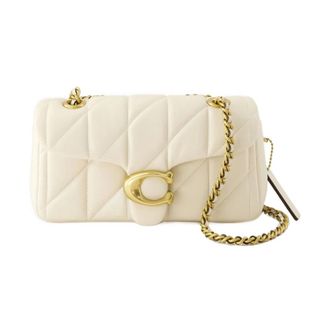 Coach Quilted Leather Crossbody Bag in Beige - female - Coach - Cross Body Bags - White - ONE SIZE - Bags