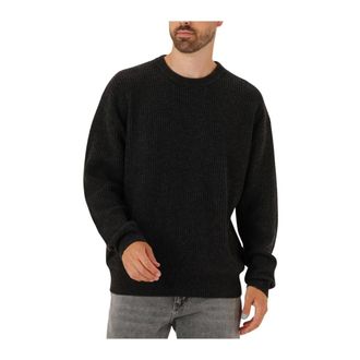 Woodbird Truien & Vesten, Heren, Grijs, M, Wol, Heren Gebreide Trui & Vest