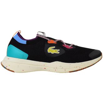 Lacoste Run Spin Eco 222 1 Mens Black Trainers - Size UK 11.5