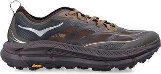 Hoka One One Brown Lace-up Sneakers
