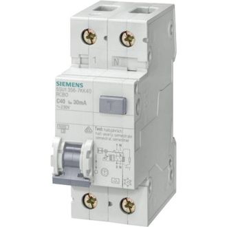 SIEMENS 5SU13566KK10 Magnetotermico e differenziale 2 poli 10 a 0.03 a 230 v - Siemens