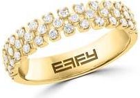Effy Diamond Stacking Ring in Gold/Diamond at Nordstrom Rack, Size 7