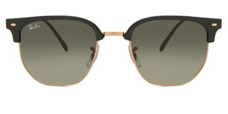 Ray-Ban RB4416 New Clubmaster 672071 Mens Sunglasses Gold Size 53