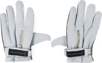 Who Decides War by Ev Bravado Grey Armor Gloves
