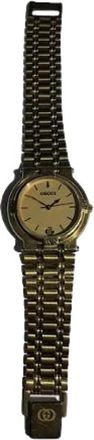 Gucci Pre-owned Vintage Horloge - Dames - Vintage Horloges - Geel - ONE Size - Vintage