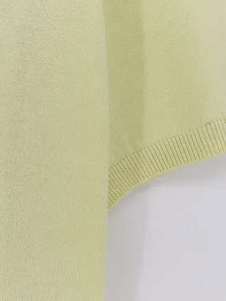 Alpha Studio Cotton Polo Shirt - Yellow