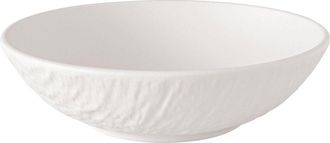 Villeroy & Boch Manufacture Rock Blanc Shallow Dipping Bowl