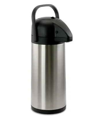 MegaChef 3 Quart Stainless Steel Airpot Hot Water Dispenser For Coffee And Tea