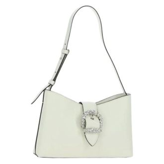 Jimmy Choo London Pre-owned Shoulder Bags, female, White, Size: ONE SIZE Pre-owned Shoulder Bag