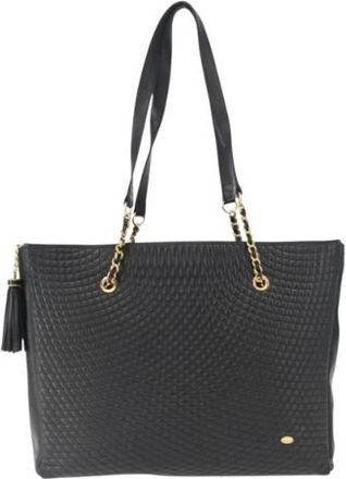 Bally Pre-owned Tote Bags, female, Black, Size: ONE SIZE Pre-owned Leather Tote