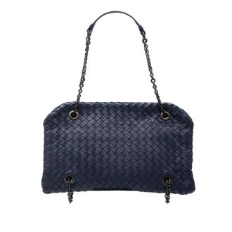 Bottega Veneta Tweedekans Nappa Intrecciato Duo Schoudertas
