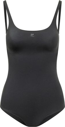 Courr&egrave;ges Cut-Out One-Piece - Dames - Badpakken - Zwart - M - Badmode