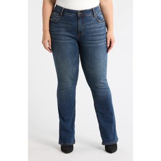 Kut from the Kloth Nicole Bootcut Jeans in Ianthe at Nordstrom Rack, Size 18W