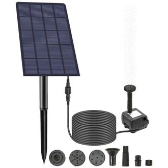 OEM Bomba Solar Para Estanques De 2,5 W, Aireador Solar Para Estanques, Bomba De Aire Para Estanques, Bomba Solar Para Estanques, Aireador Para Acuarios, 