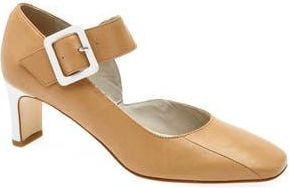 Amalfi By Rangoni Superbro Square Toe Pump in Curry at Nordstrom Rack, Size 8.5