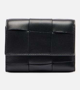 Bottega Veneta Cassette Small Intreccio leather wallet