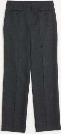 Valentino Pantalone In Gabardina Di Lana Uomo ANTRACITE 44