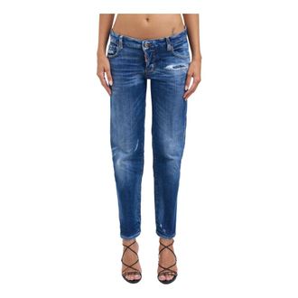 Dsquared2 Loose Fit Jeans, female, Blue, XS, Skinny Jeans