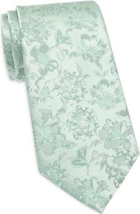 Calvin Klein Rowan Floral Tie in Sage at Nordstrom Rack