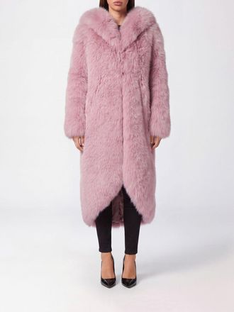 Philipp Plein Cappotto in pelliccia di volpe