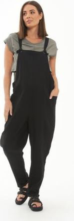 Ripe Poppy Linen Jumpsuit Black at Nordstrom, Size X-Small Au