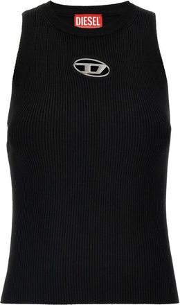 Diesel Tops, Dames, Zwart, XS, M-Caddix Top