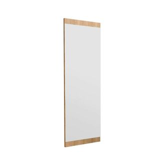 Dmora Dmora - Espejito Acamar, Espejo, Objeto De Decoraci&oacute;n De Pared, Decoraci&oacute;n De Espejo, 40x2h120 Cm, Roble, Con Embalaje Reforzado