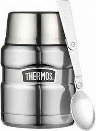 Thermos Caja De Comida Aislada 0,45l Plata - 105758